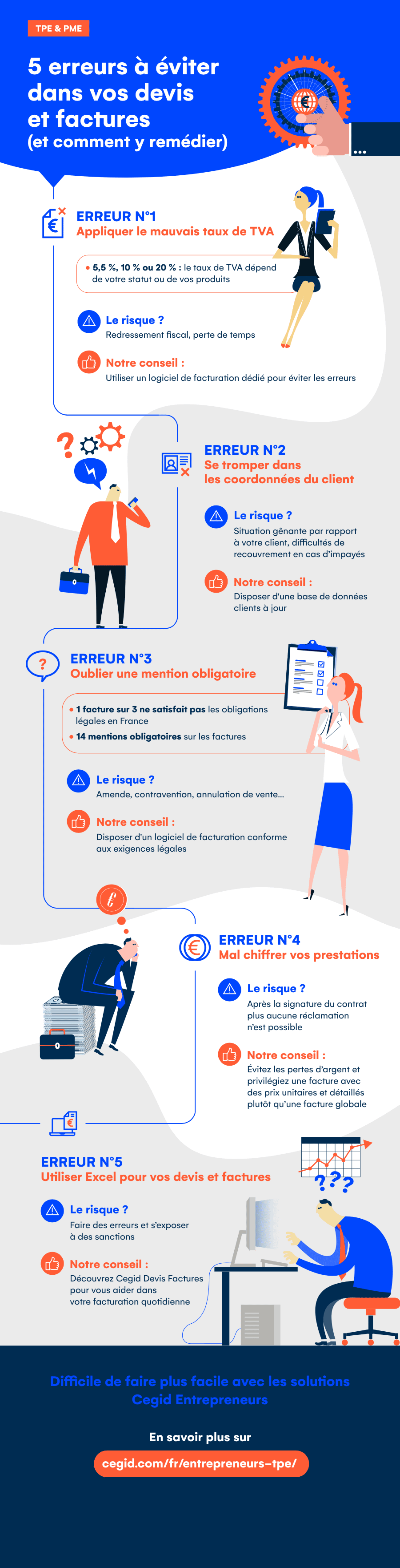 5 erreurs à éviter dans vos devis et factures (et comment y remédier)