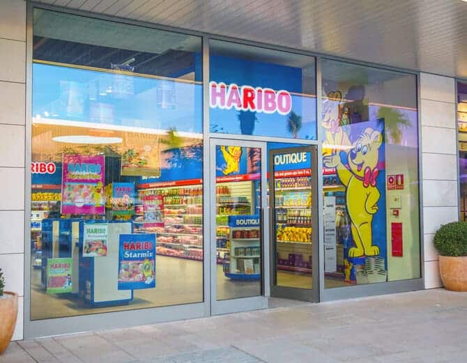 Magasin de bonbons Haribo