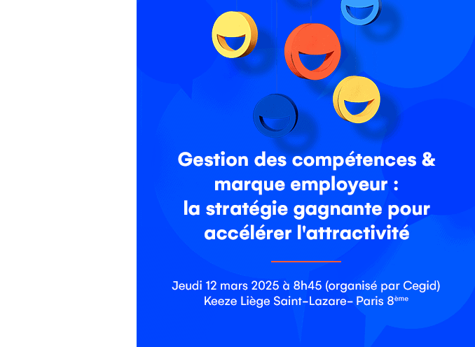 Événement Cegid sur la gestion des compétences et la marque employeur, 12 mars 2025 à Paris.