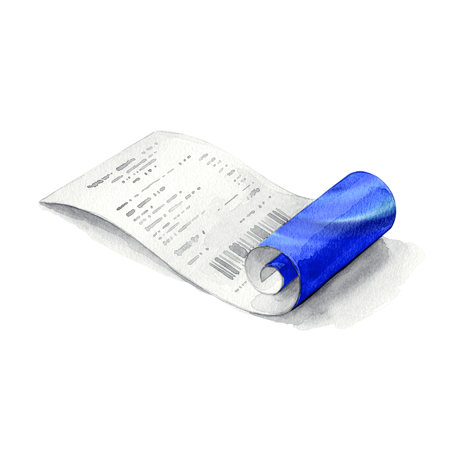 Illustration d'un billet de voyage symbolisant la gestion des frais professionnels