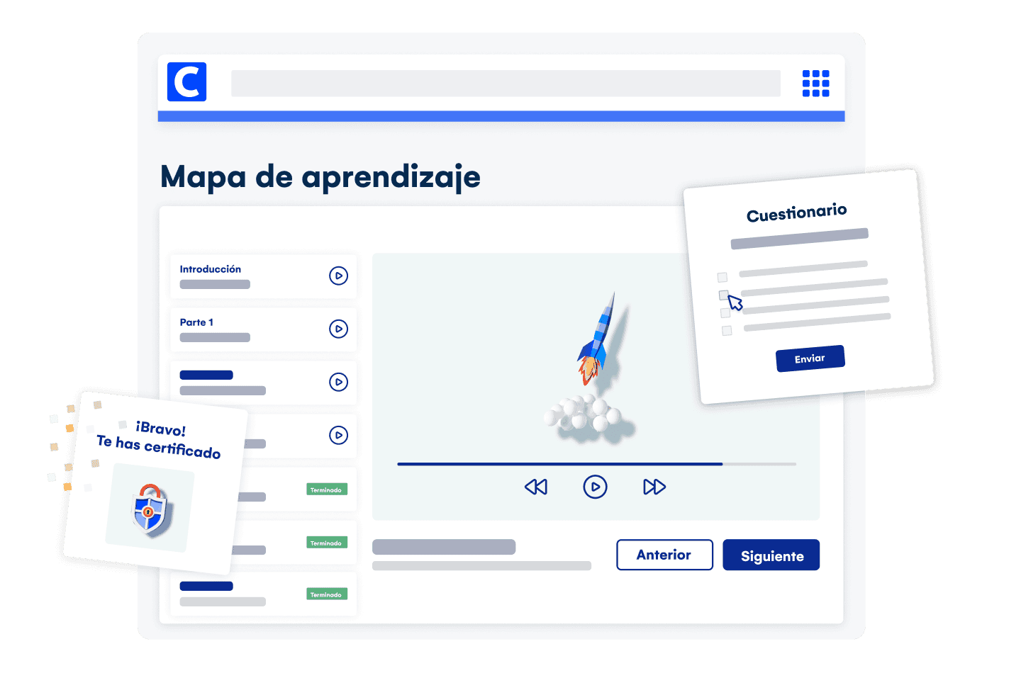 Software para la gestión de formación