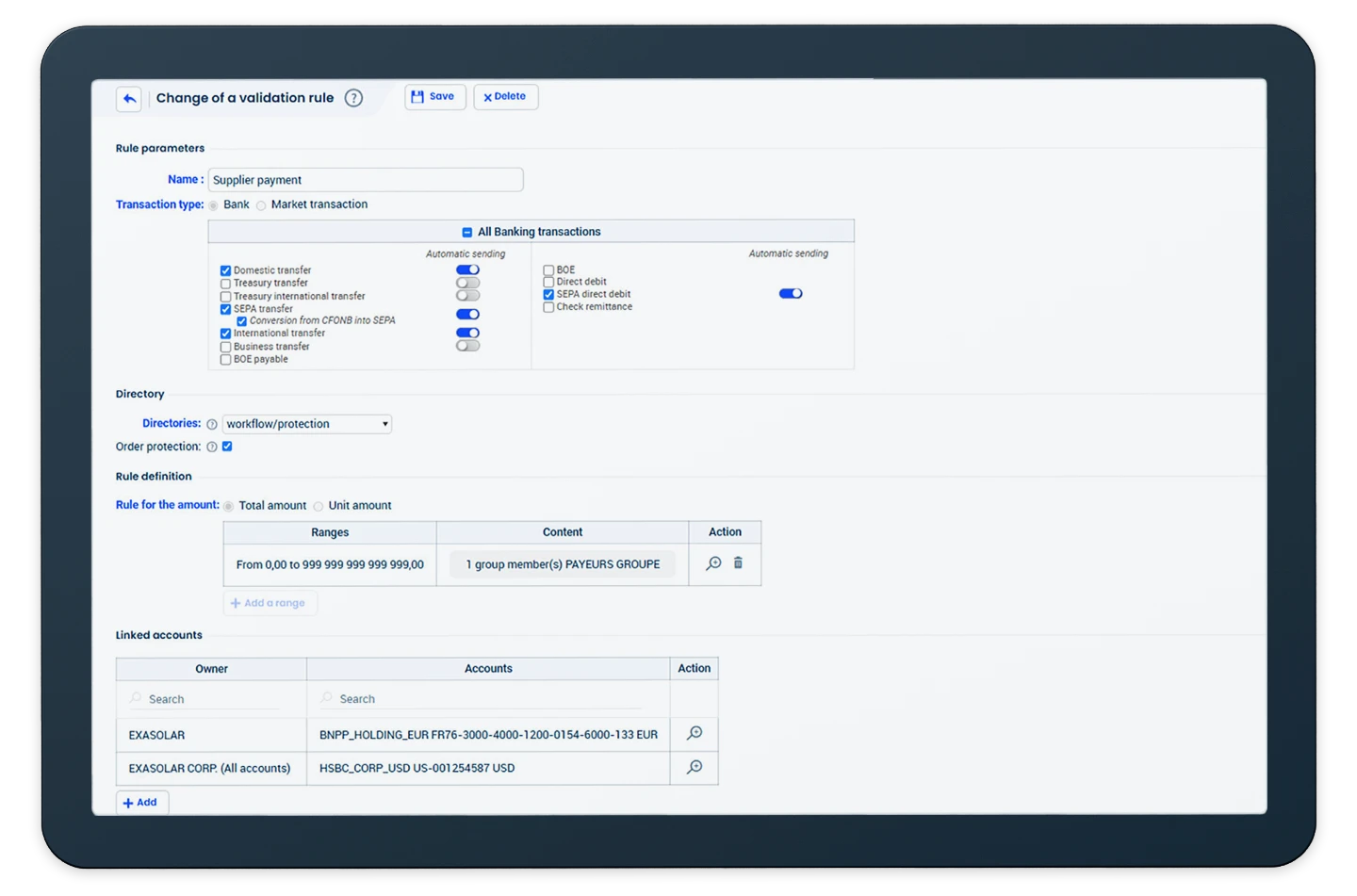 Allmybanks Seguridad y Conexiones