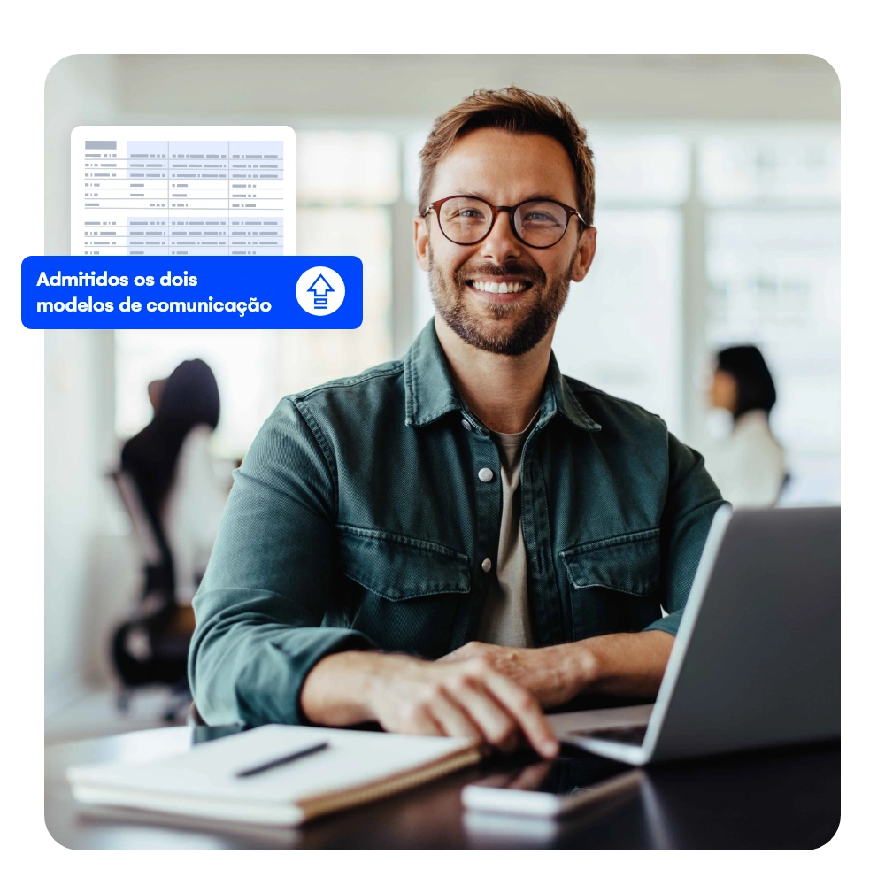 Admitidos os dois modelos de comunicação