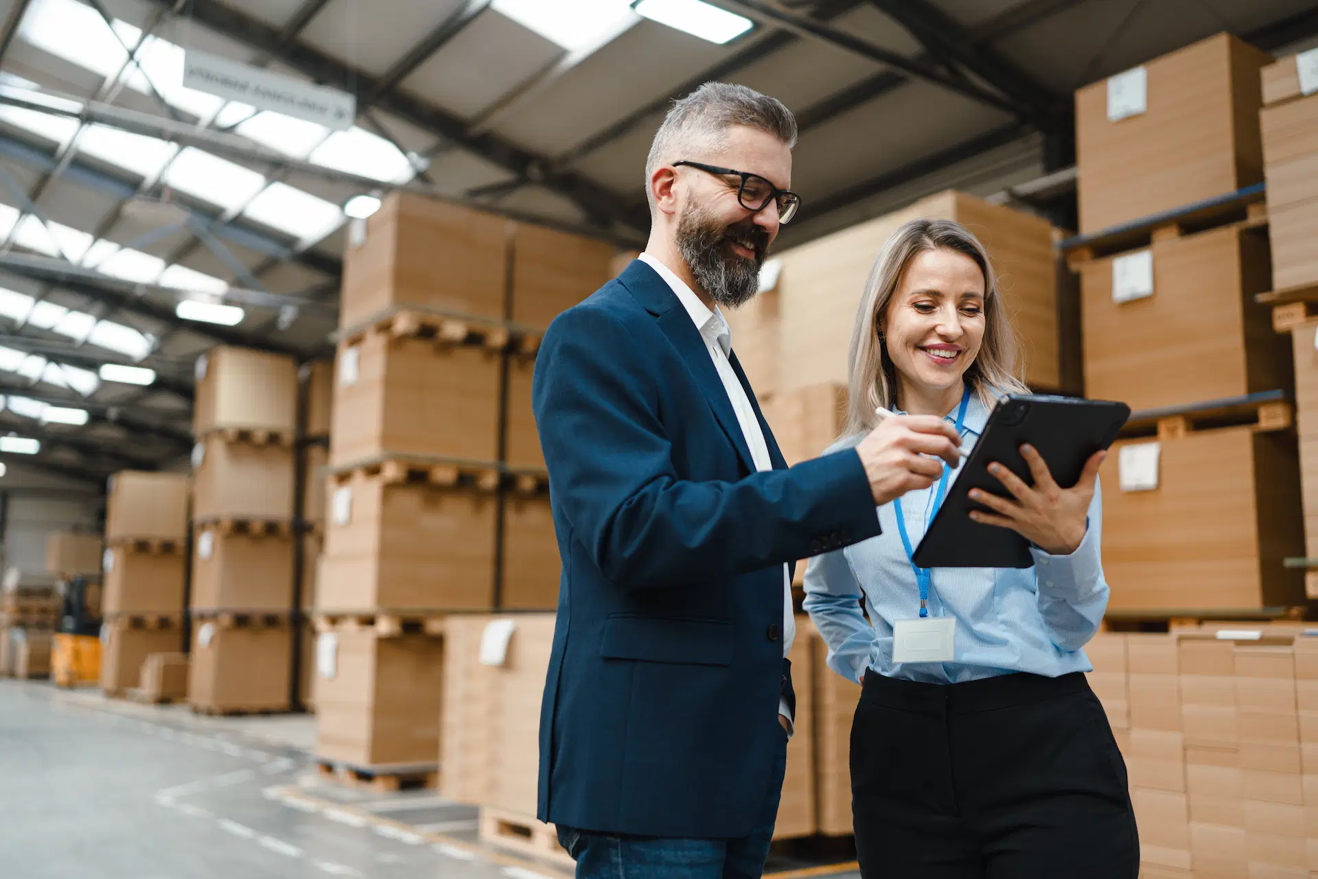 Gestores a usufruir do ERP integrado como o WMS
