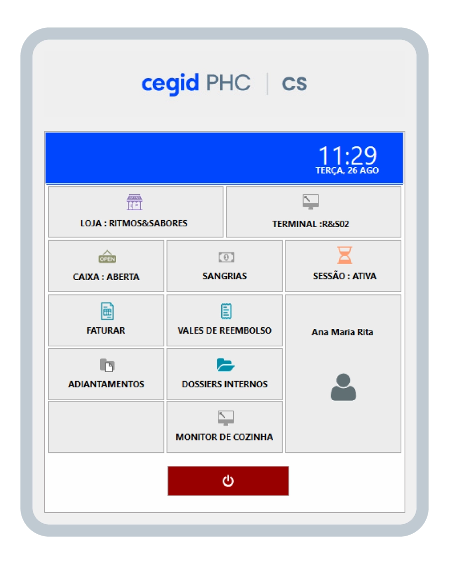POS no Cegid PHC