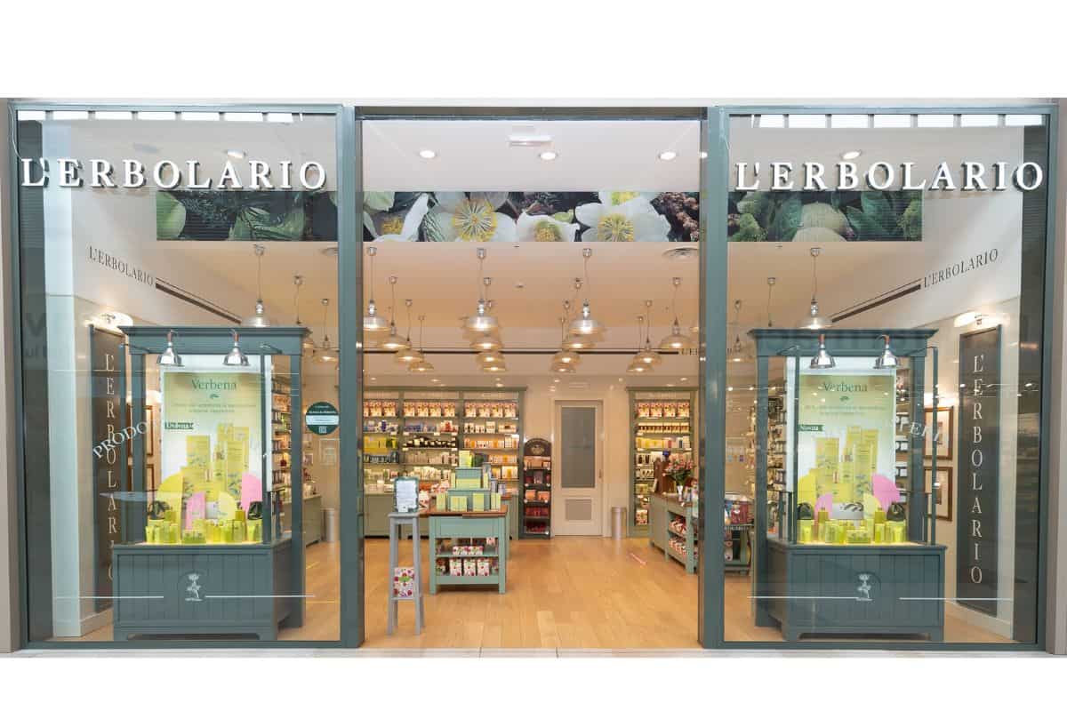 Negozio L'Erbolario con soluzioni Cegid Retail